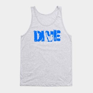 Funny Springboard Diving Quote High Diving Sport Humor Diver Gift Tank Top